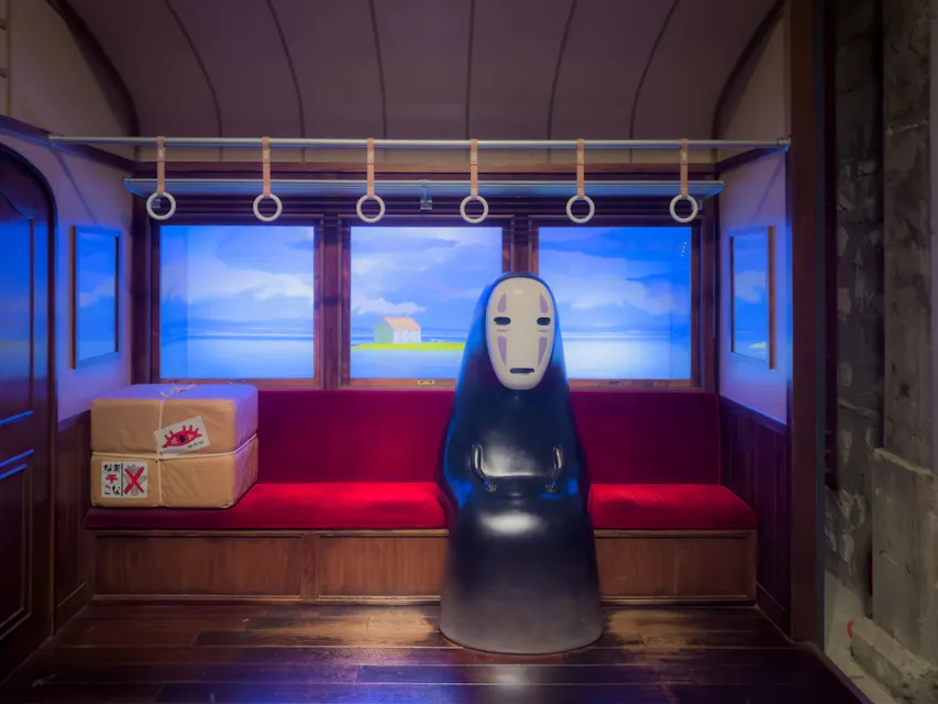 Spirited Away train scene at Ghibli Park Spirited Away train scene at Ghibli Park