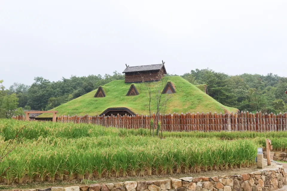 Mononoke Village, a themed area in Ghibli Park Mononoke Village, a themed area in Ghibli Park