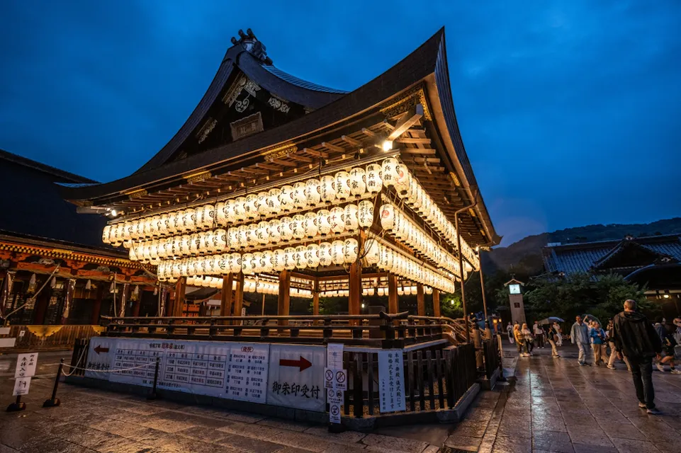 八坂神社的舞台 八坂神社的舞台