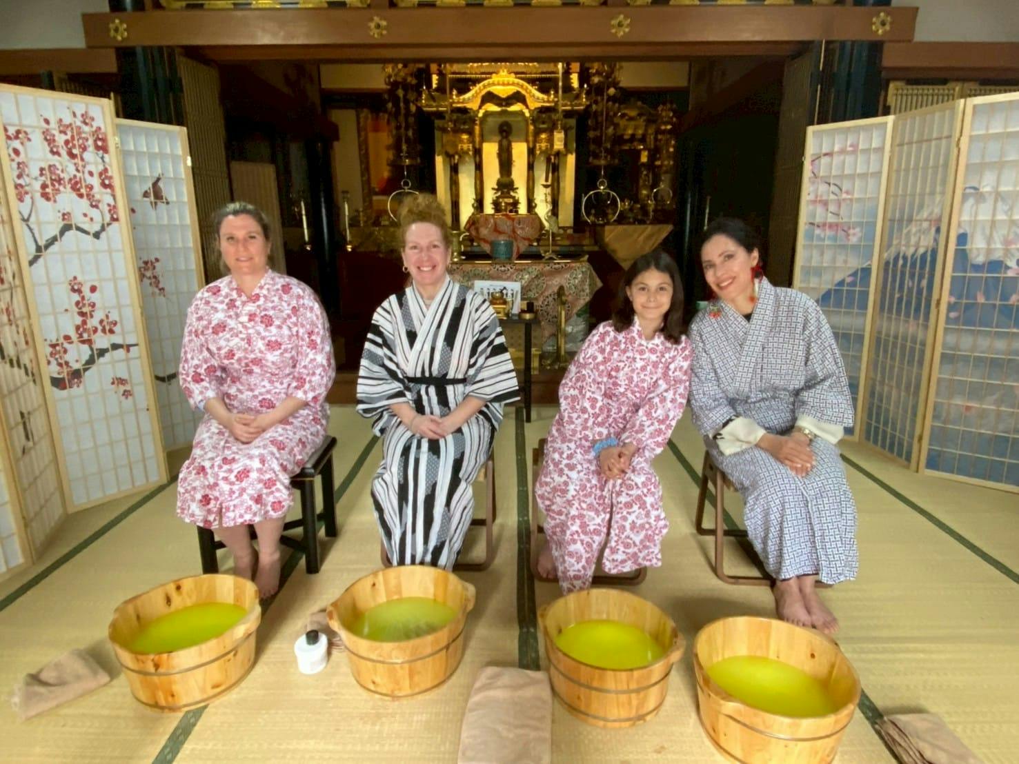 Tea Ceremony and Foot Bath Experience