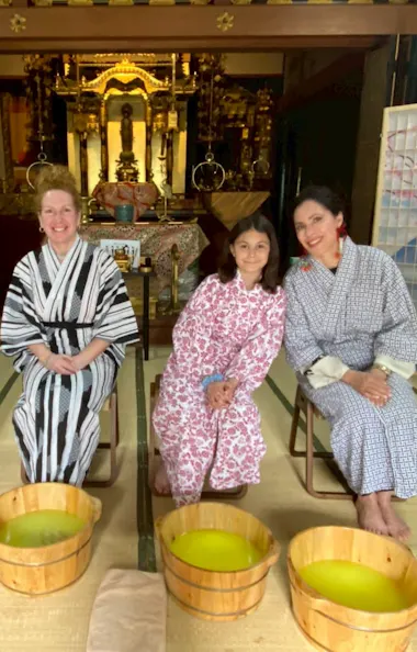 Tea Ceremony and Foot Bath Experience Tea Ceremony and Foot Bath Experience