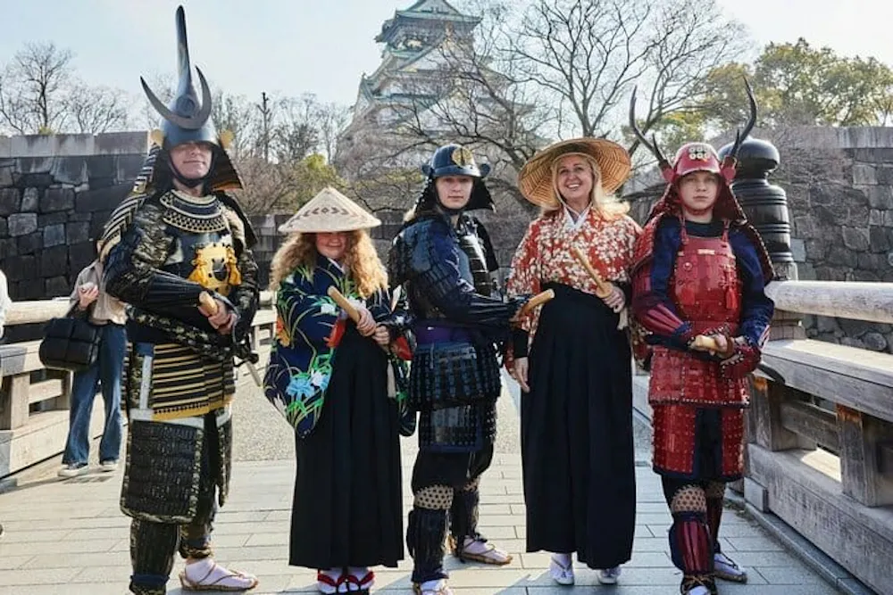 Osaka Castle Private Samurai Tour Osaka Castle Private Samurai Tour