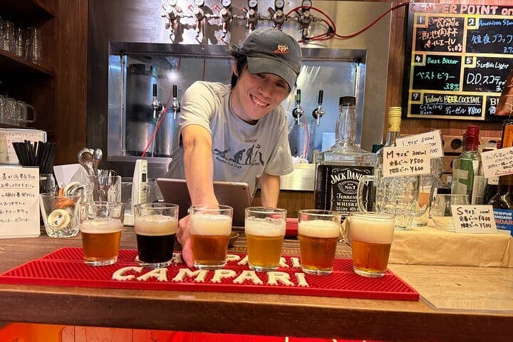 Osaka Craft Beer Tour: Local Breweries and Tastings