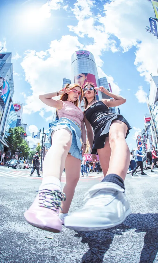 Shibuya Street Style Photoshoot Shibuya Street Style Photoshoot