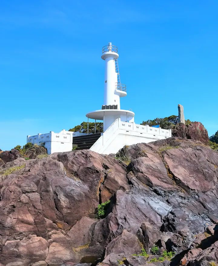 Satsuma Region Cape Nagasakibana Lighthouse Satsuma Region Cape Nagasakibana Lighthouse