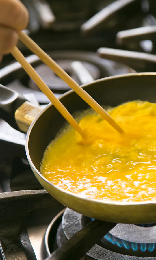 Cooking Omurice Cooking Omurice