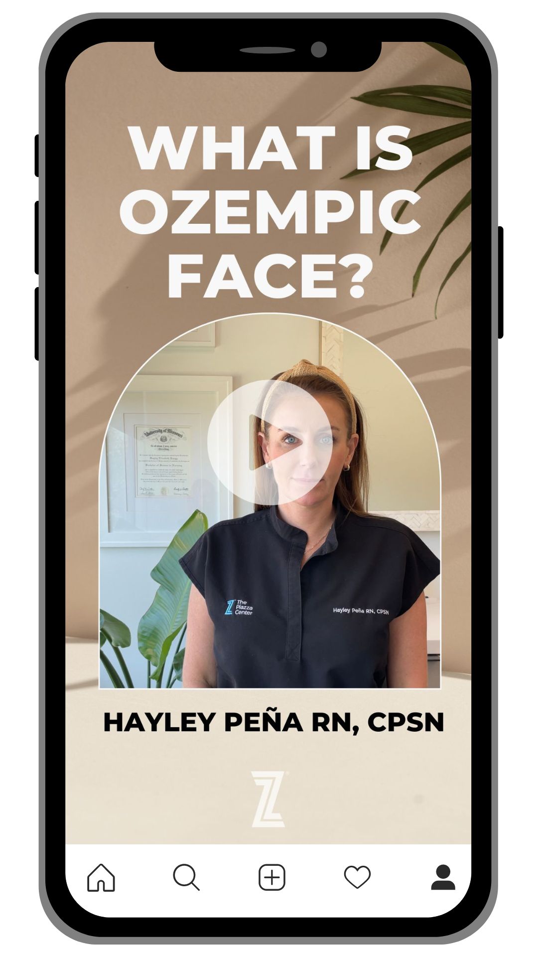 Video discussing what ozempic face is