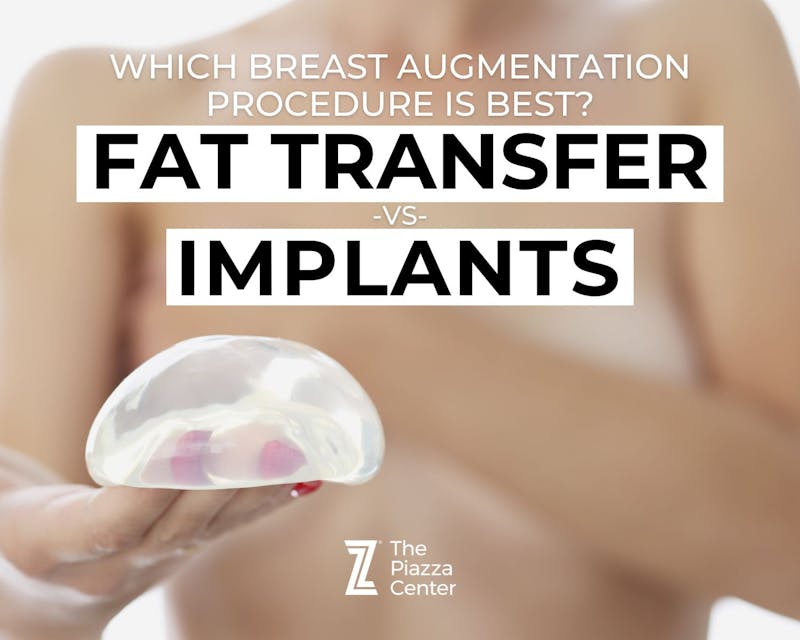 Fat Transfer vs Implants Breast Augmentation Procedure