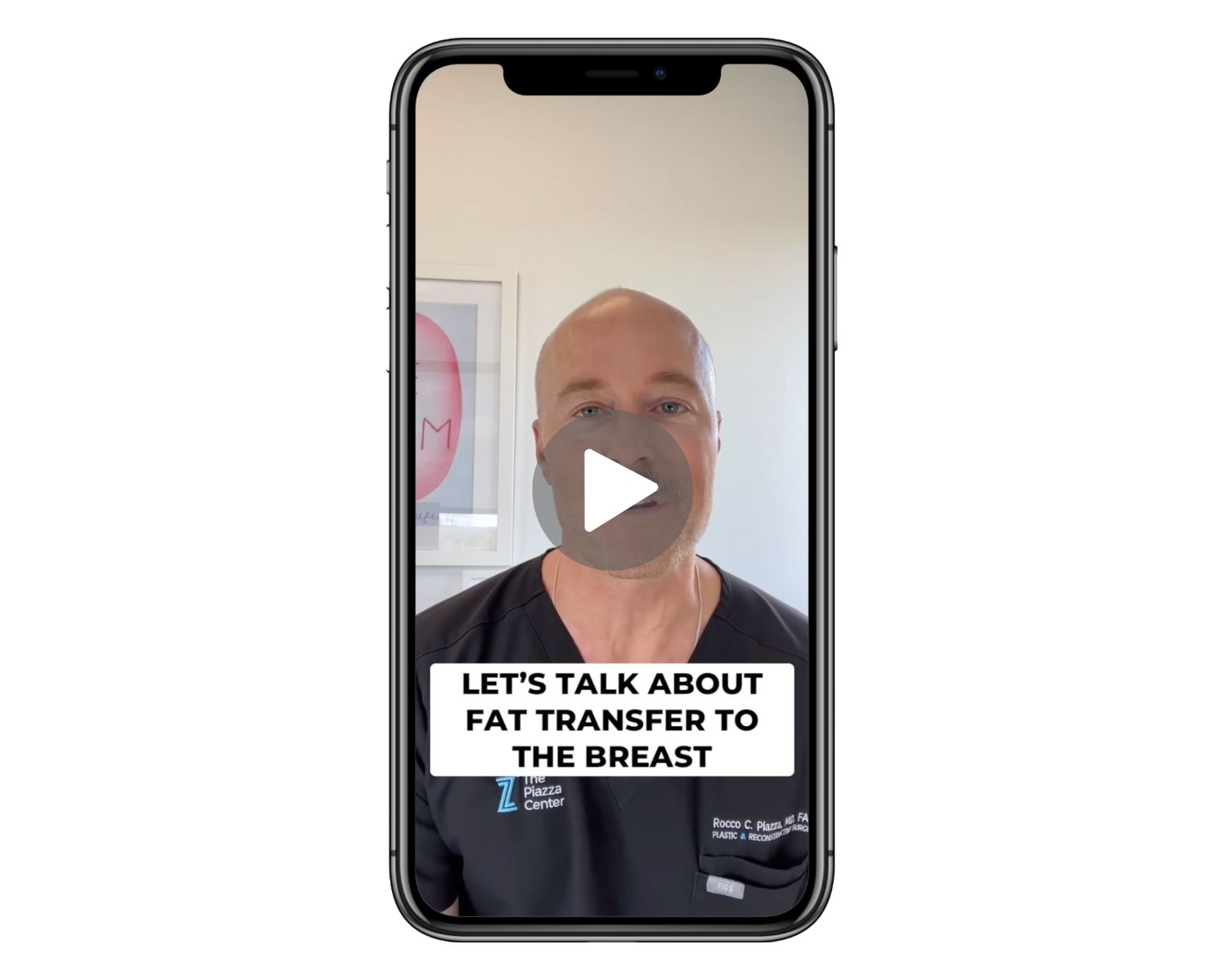 Dr Rocco Piazza discusses Breast Fat Transfer 