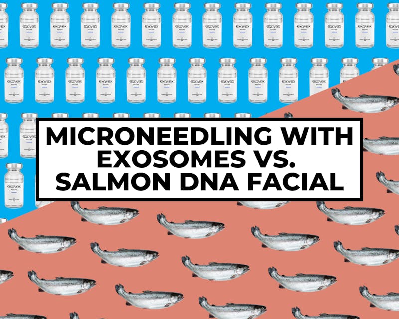 Mermaid Facial vs Exosomes microneedling