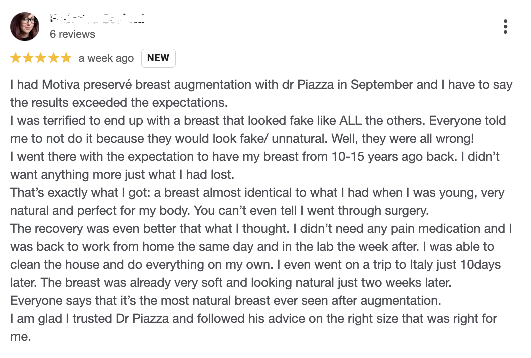 Dr. Piazza Motiva Preserve Review Motiva Preserve Review at The Piazza Center