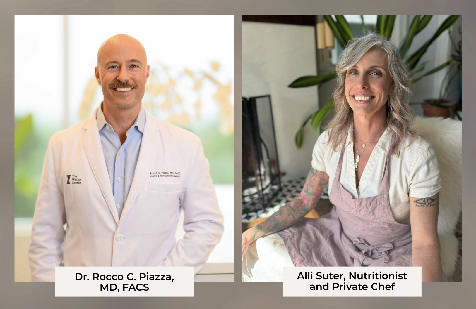 Dr. Rocco Piazza and Alli Suter