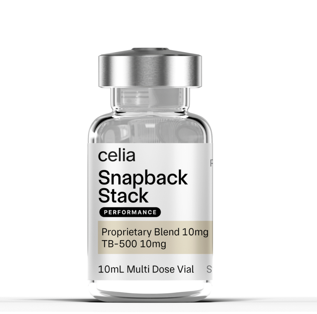 Celia Health Snapback Stack Bottle of Celia Health Snapback Stack Peptide