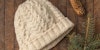 Knit a Cabled Towline Hat in Tunis Wool  Image