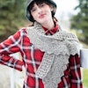Knitting the Simple but Clever Grand Picot Chunky Scarf Image