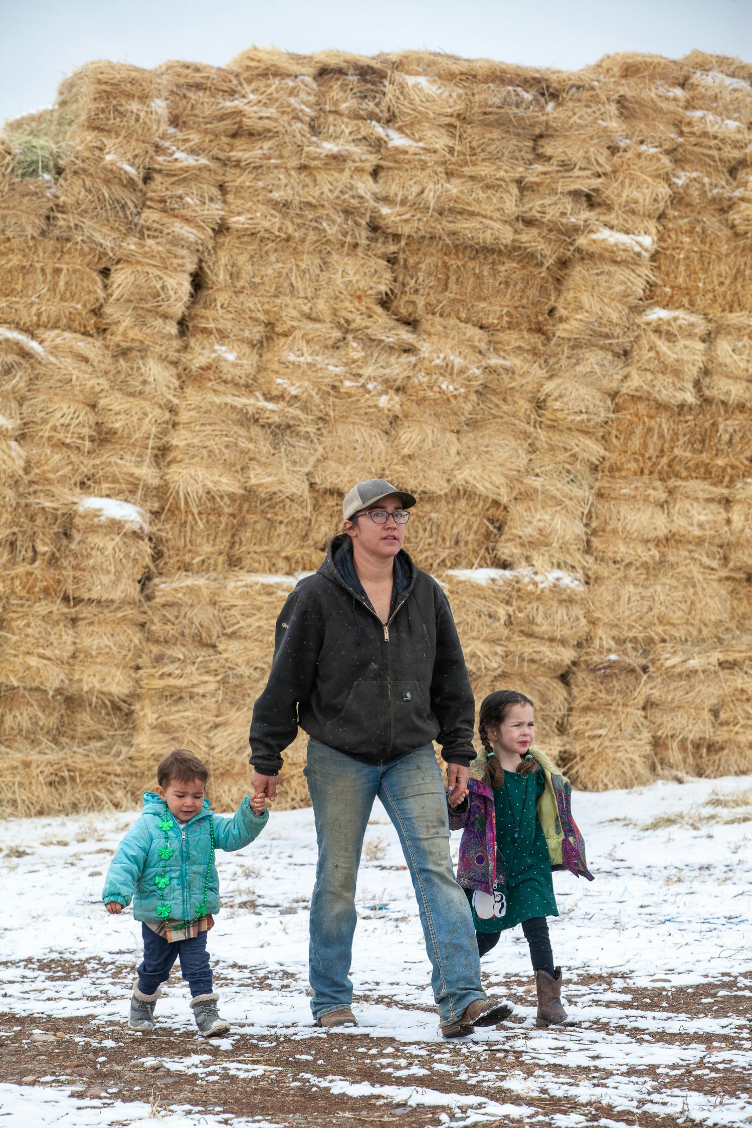 Elena and her family continue the family ranching tradition on this generational farm.