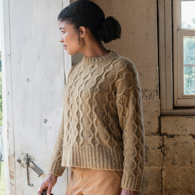 Rakaia Pullover | Farm & Fiber Knits Library