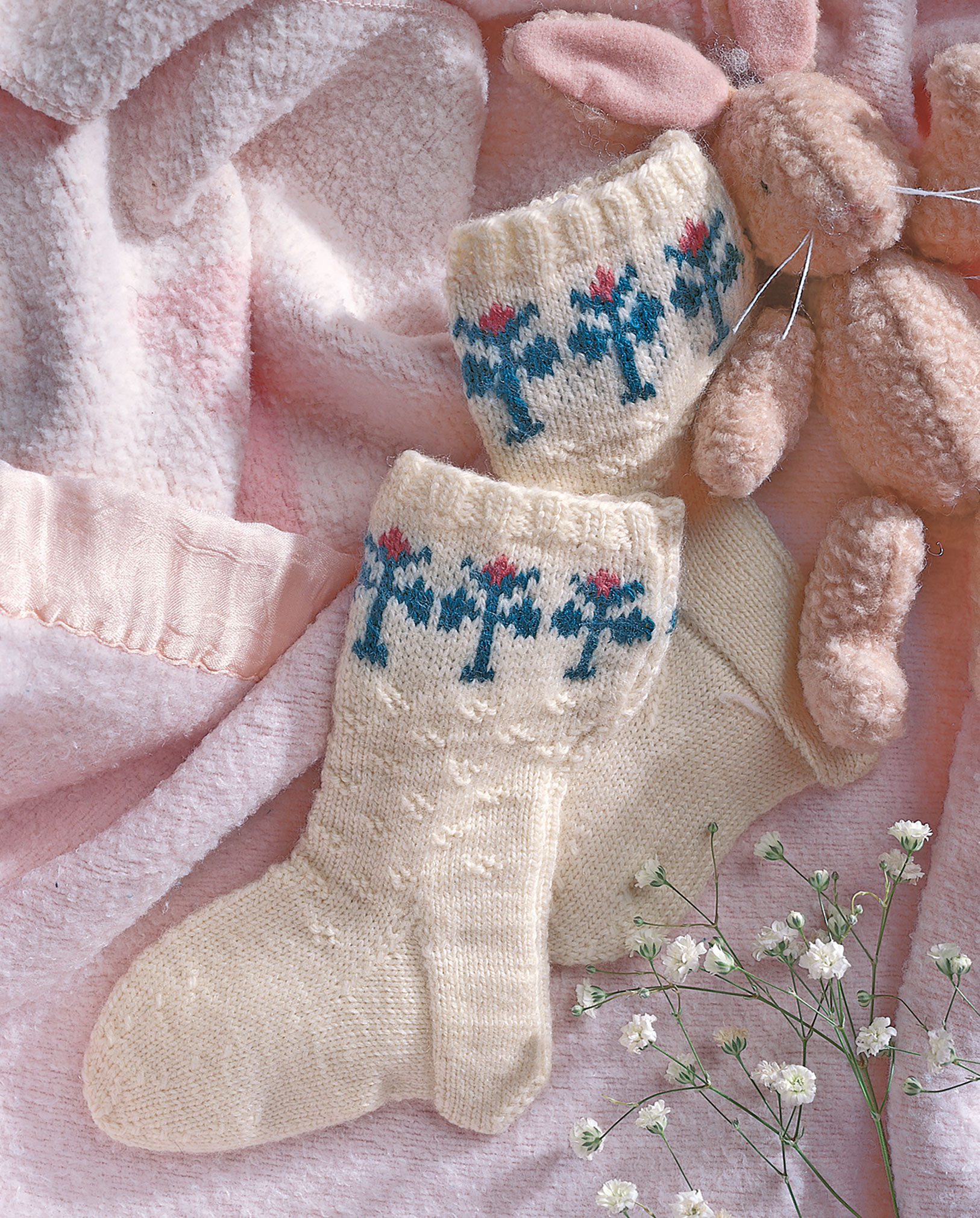 A Pattern from the Past: Baby Socks Image