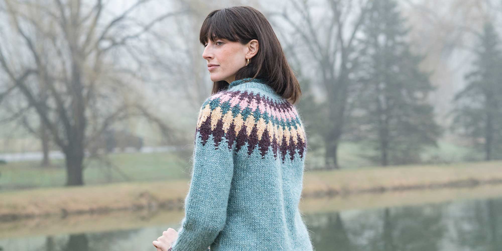 Choosing Colors for an Icelandic Lopi Sweater | Farm & Fiber Knits