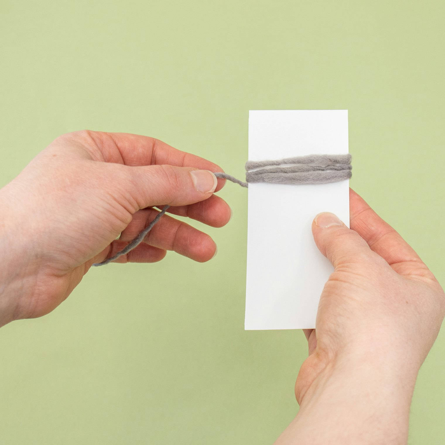 Continue wrapping the width of your stripe or colorwork section. Photo by Pamela K. Schultz