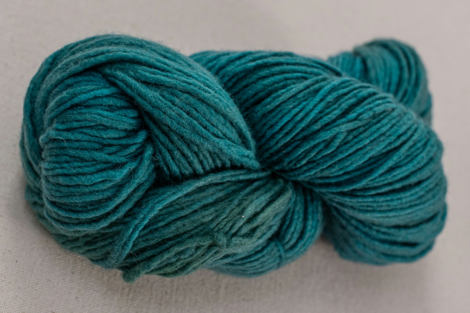 Manos del Uruguay Maxima in colorway Teal. Photo by Pamela K. Schultz