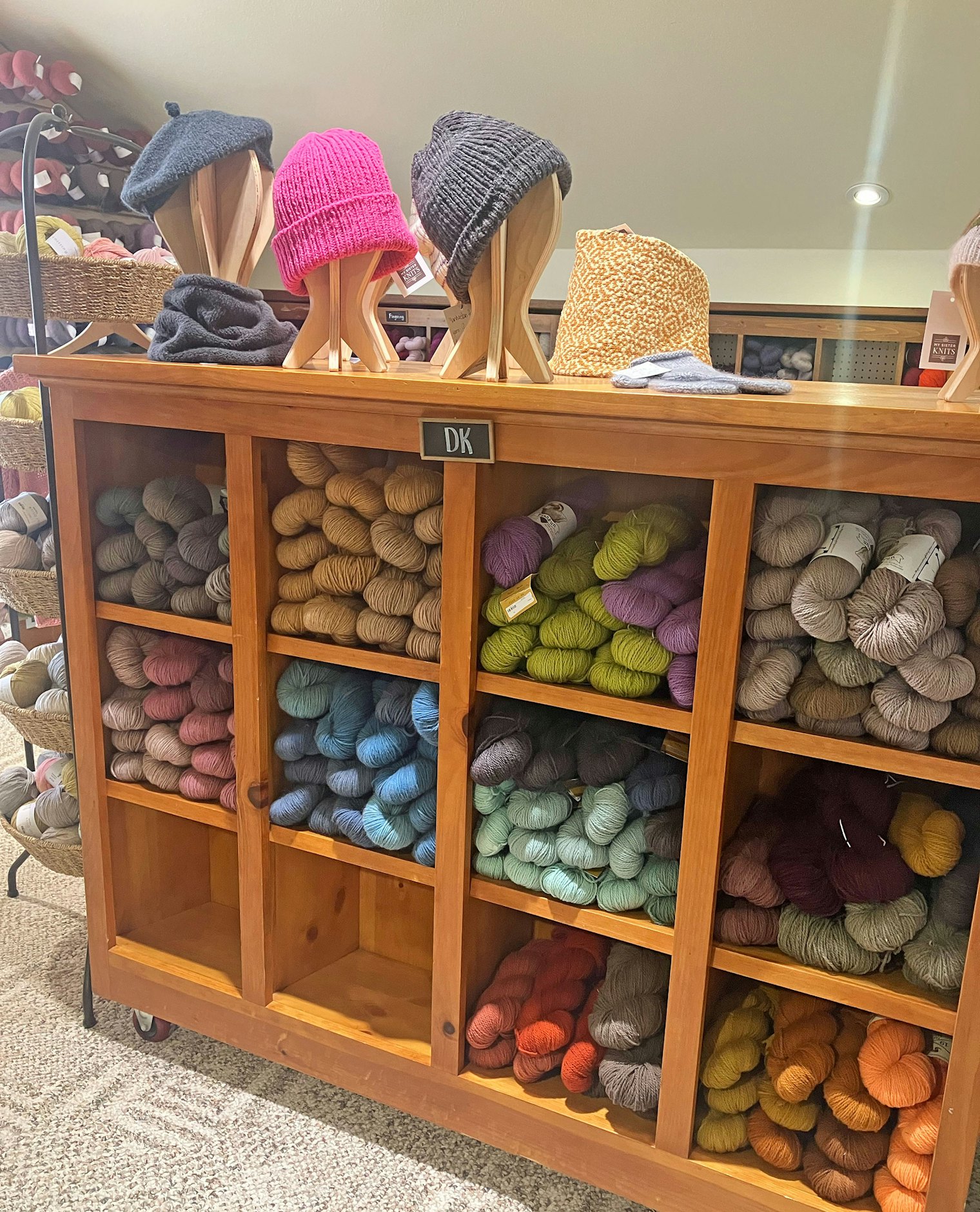 With so many colors of Farmers Daughter yarns, it's difficult to choose.