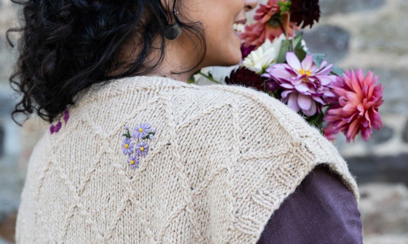knitted vest