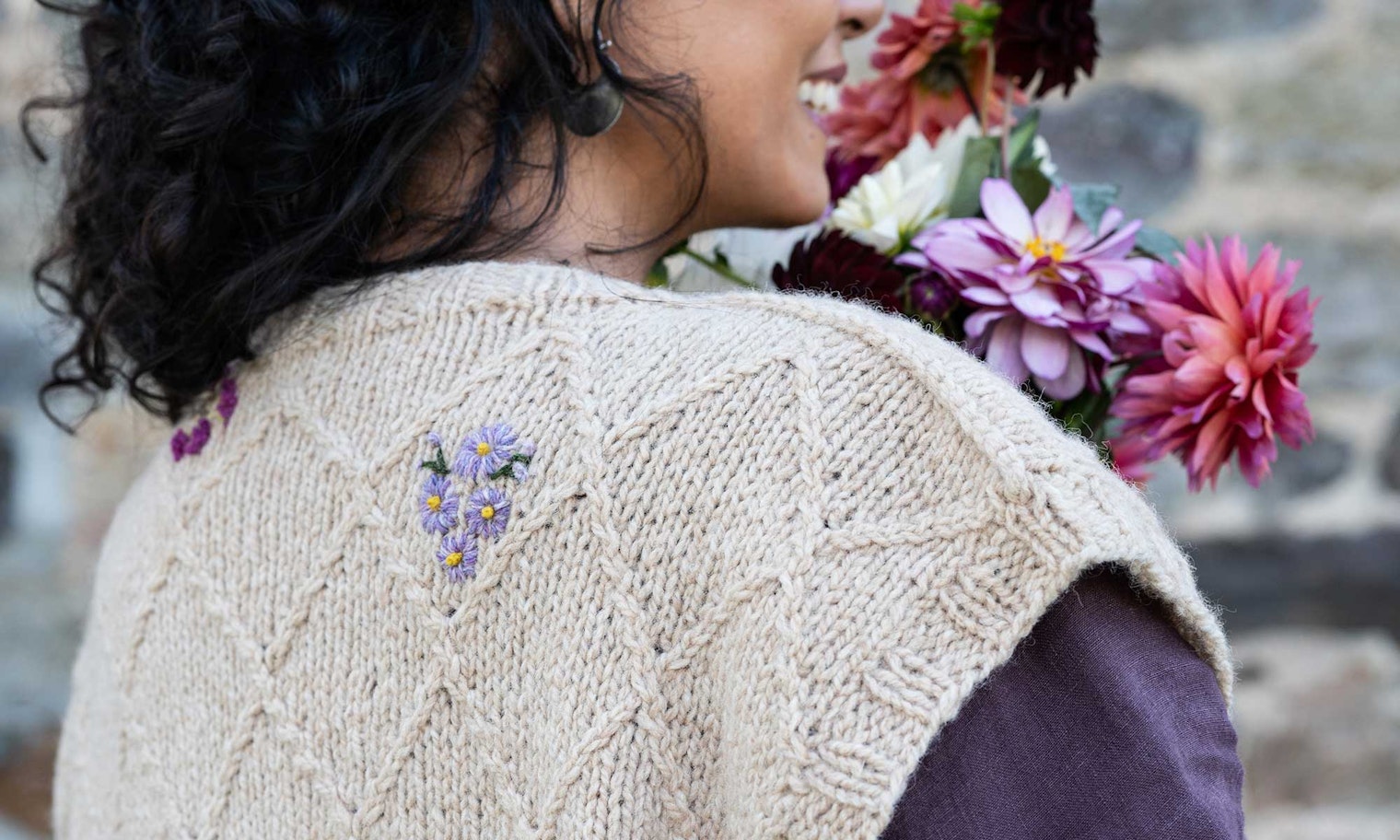knitted vest