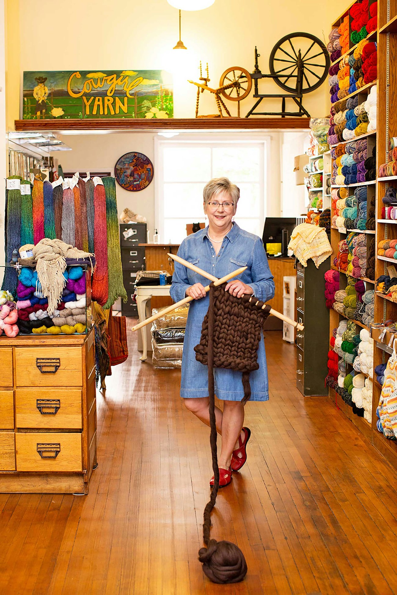 Yarn Crawl: Meet Wyoming’s Own Cowgirl Yarn | Farm & Fiber Knits