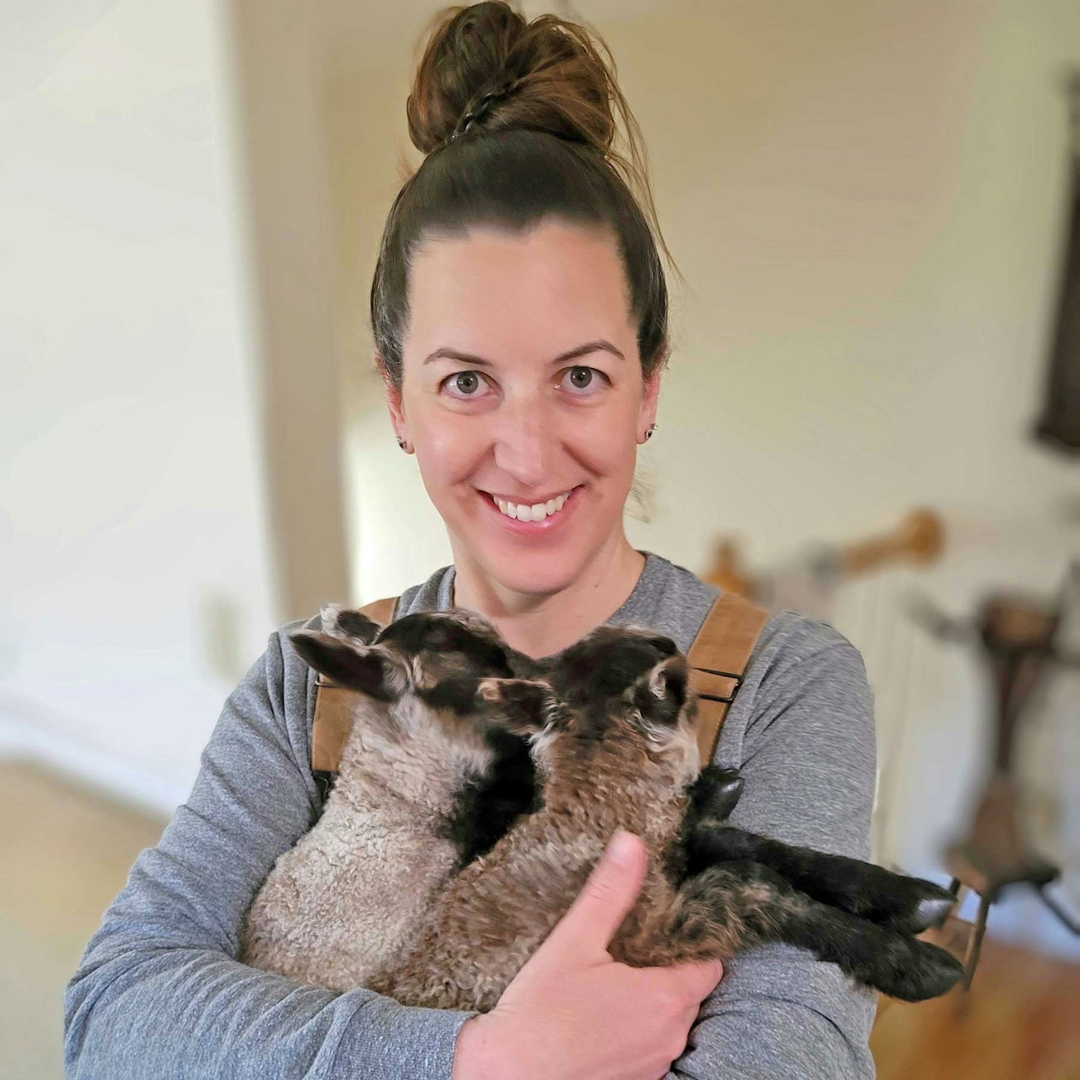Owner Kelly is a seventh-generation Vermonter who puts much care planning into maintaining her flock of Shetland sheep.
