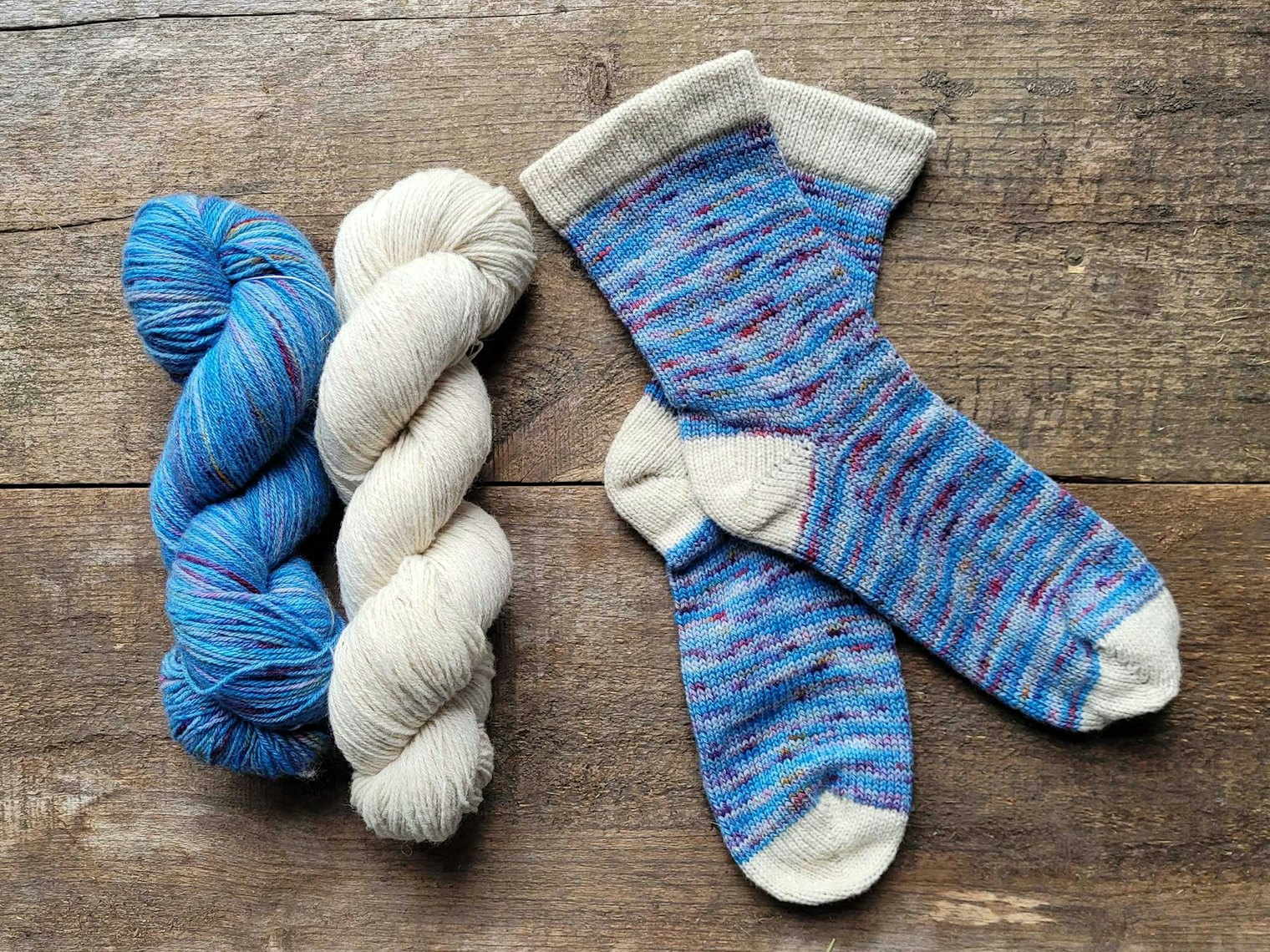 Kelly's Walking Fern Socks.