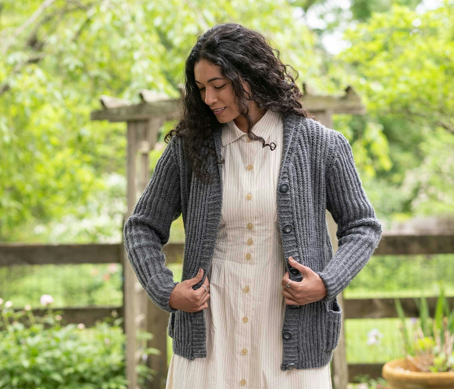 Columbia Cardigan, by Courtney Kelley