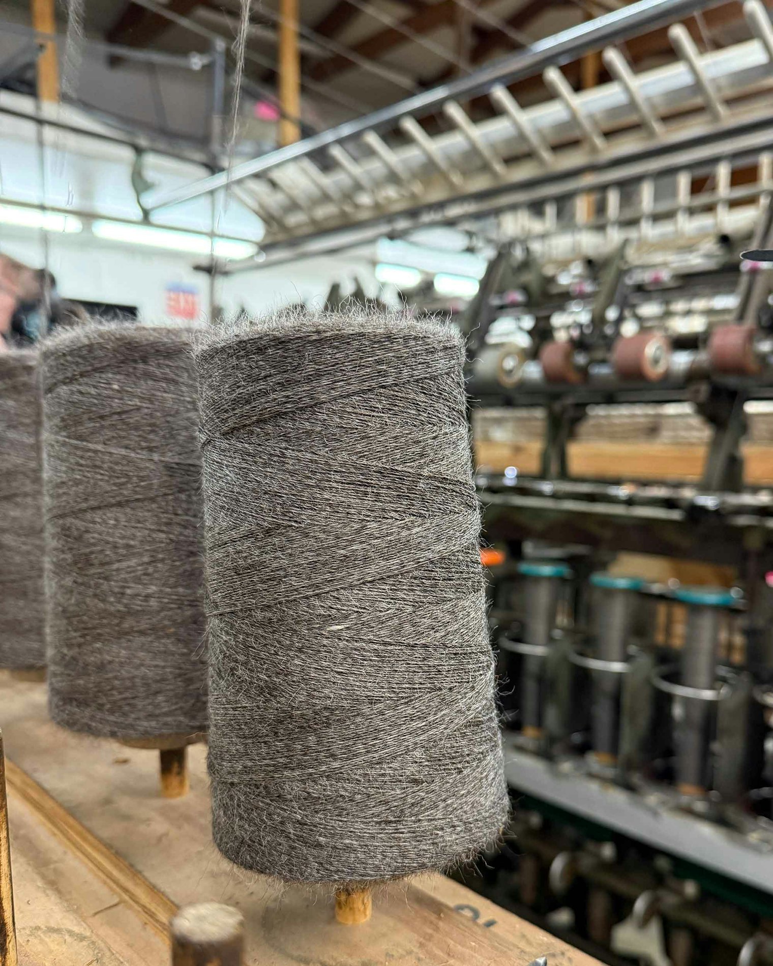 The final step for Zephyr—plying.
