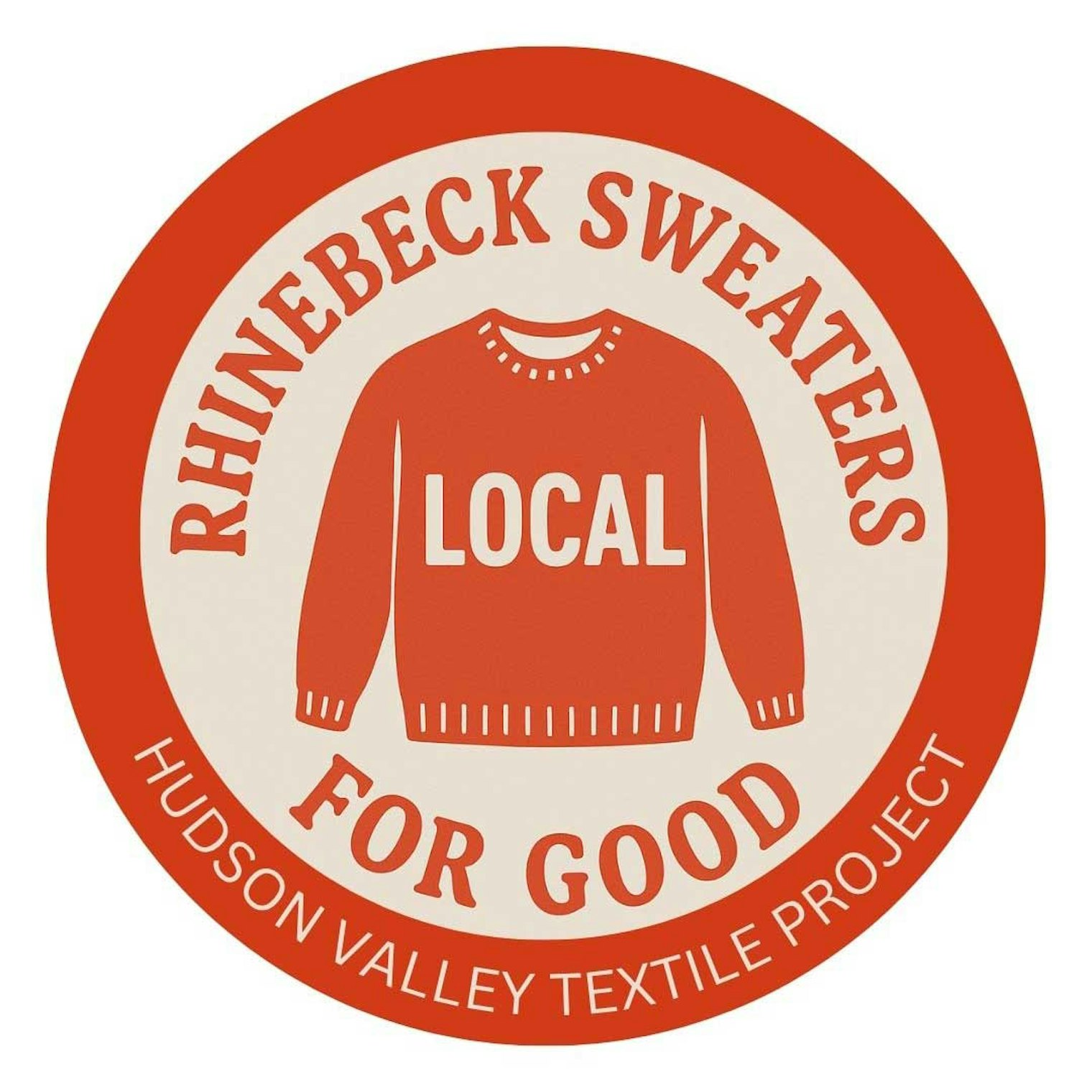 This bold logo can be used by vendors who sell local yarn. Logo designed by Abby Henderson