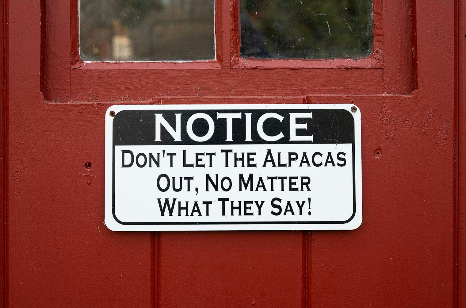 This sign says it all!