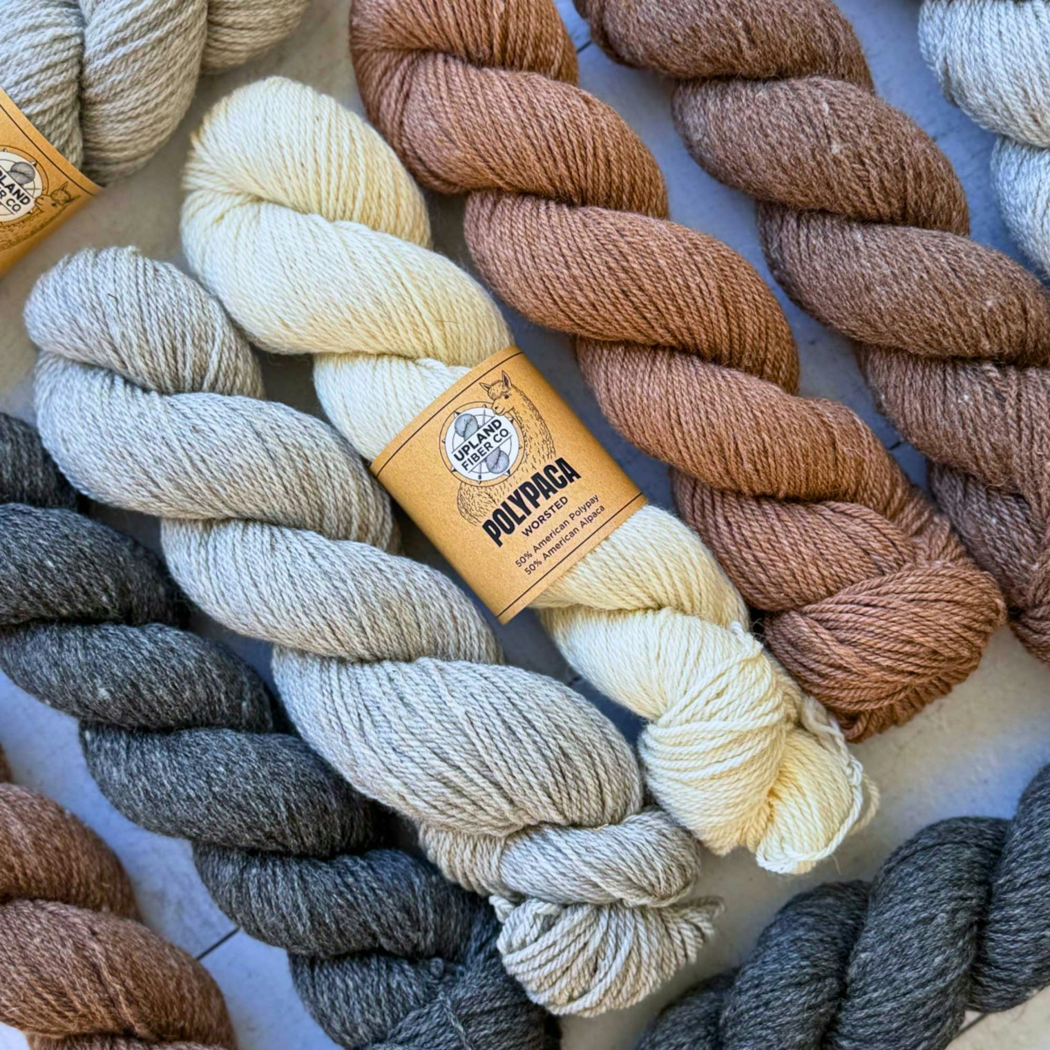 Polypaca gets its soft color from naturally colored alpaca.
