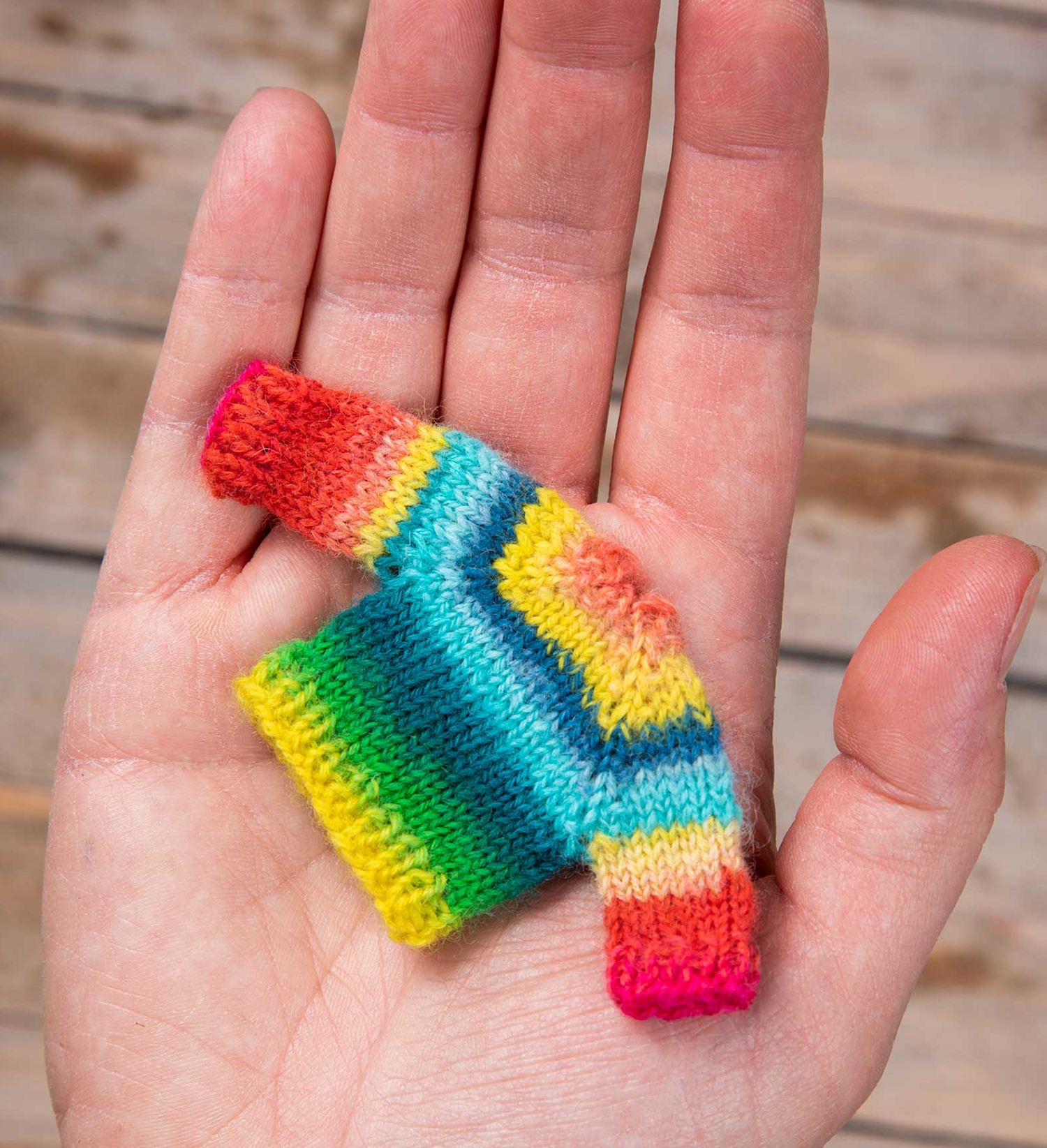 Make tiny knit sweaters anyone would love.