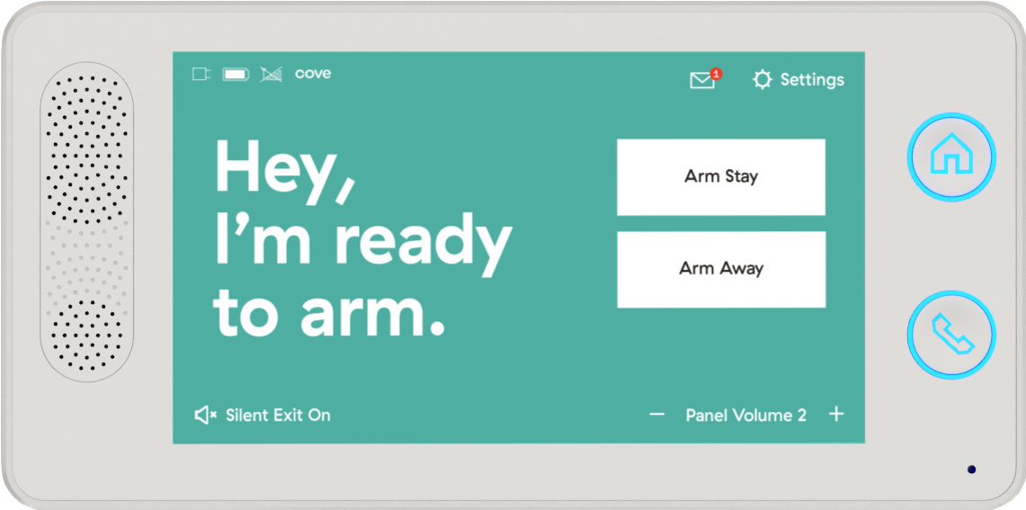Cove Smart Alarm Panel