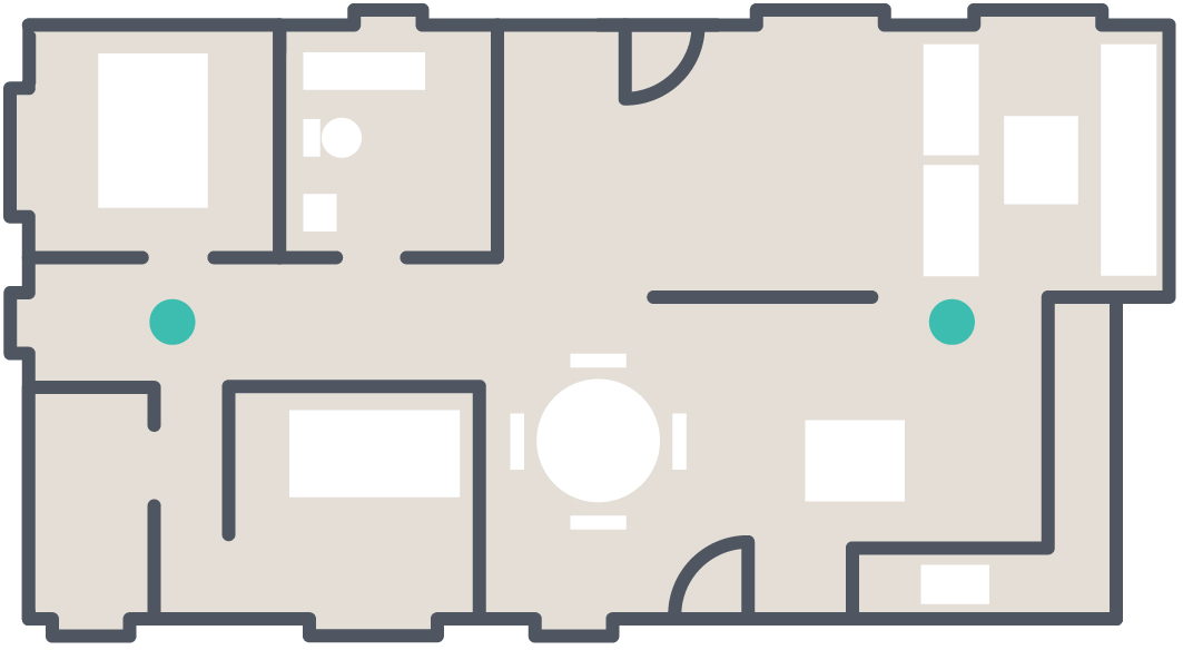 Where to put smoke detectors