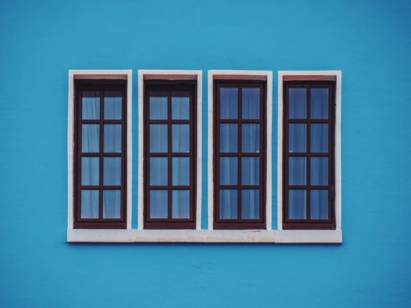 4 column house window