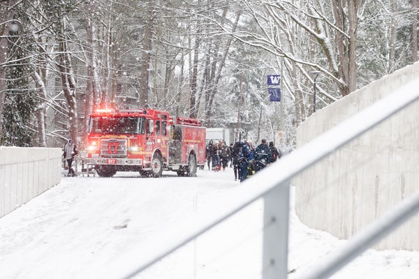 emergency response on snow weather
