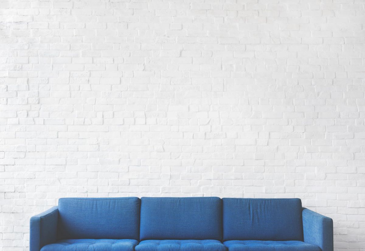 blue couch