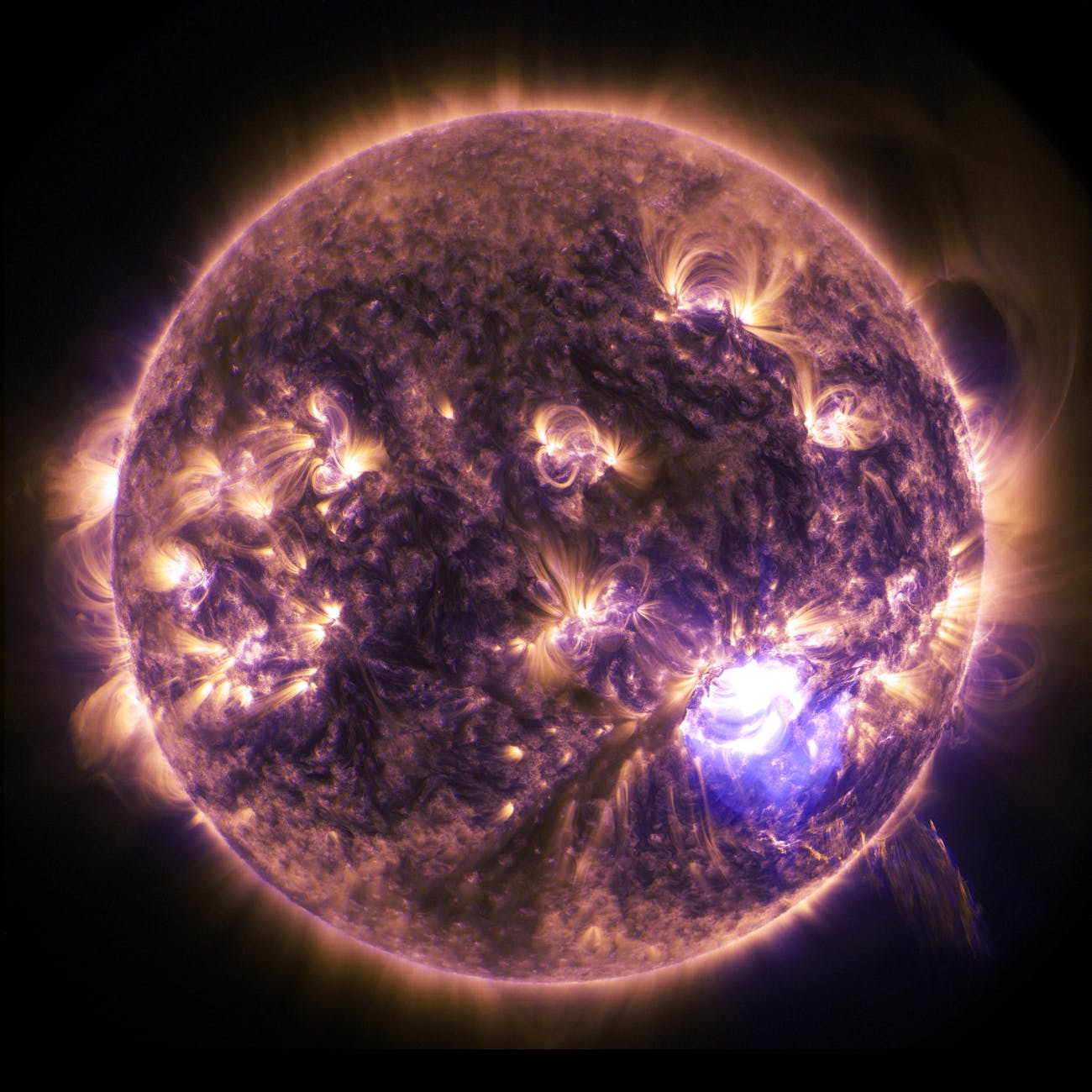 solar flares