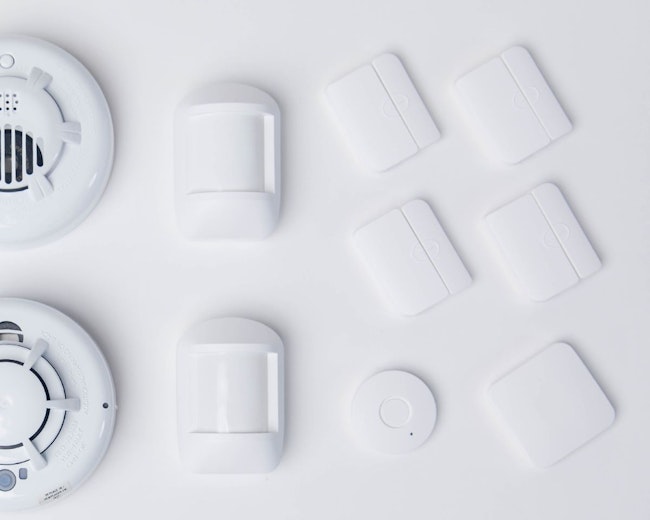Cove Door Sensors and Other Devices such as a motion, smoke, and co detector.