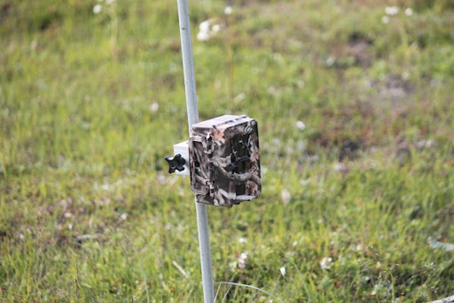 Battery Operated Security Camera outside