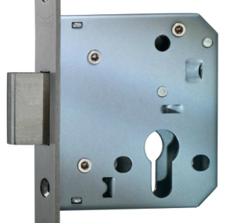 Mortise Deadbolt Lock Outside of Door