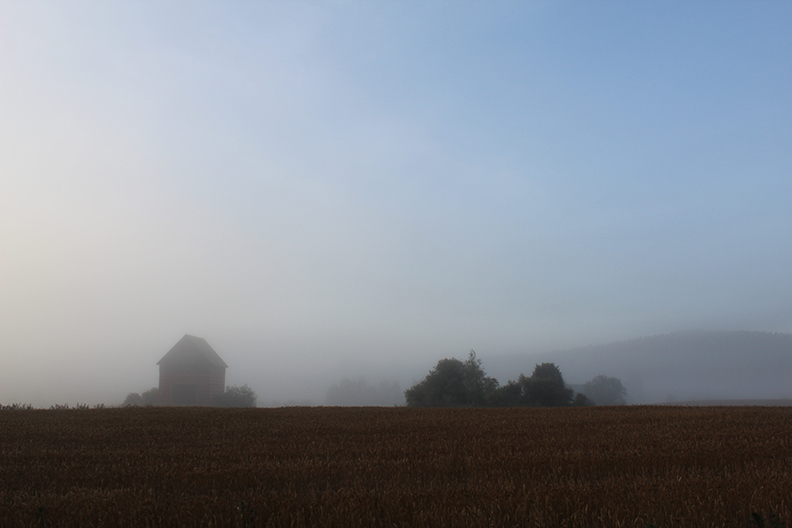 House in the Country With Polluted Air