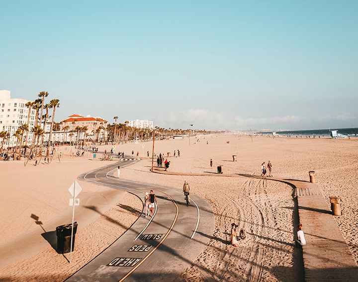Santa Monica California Beach