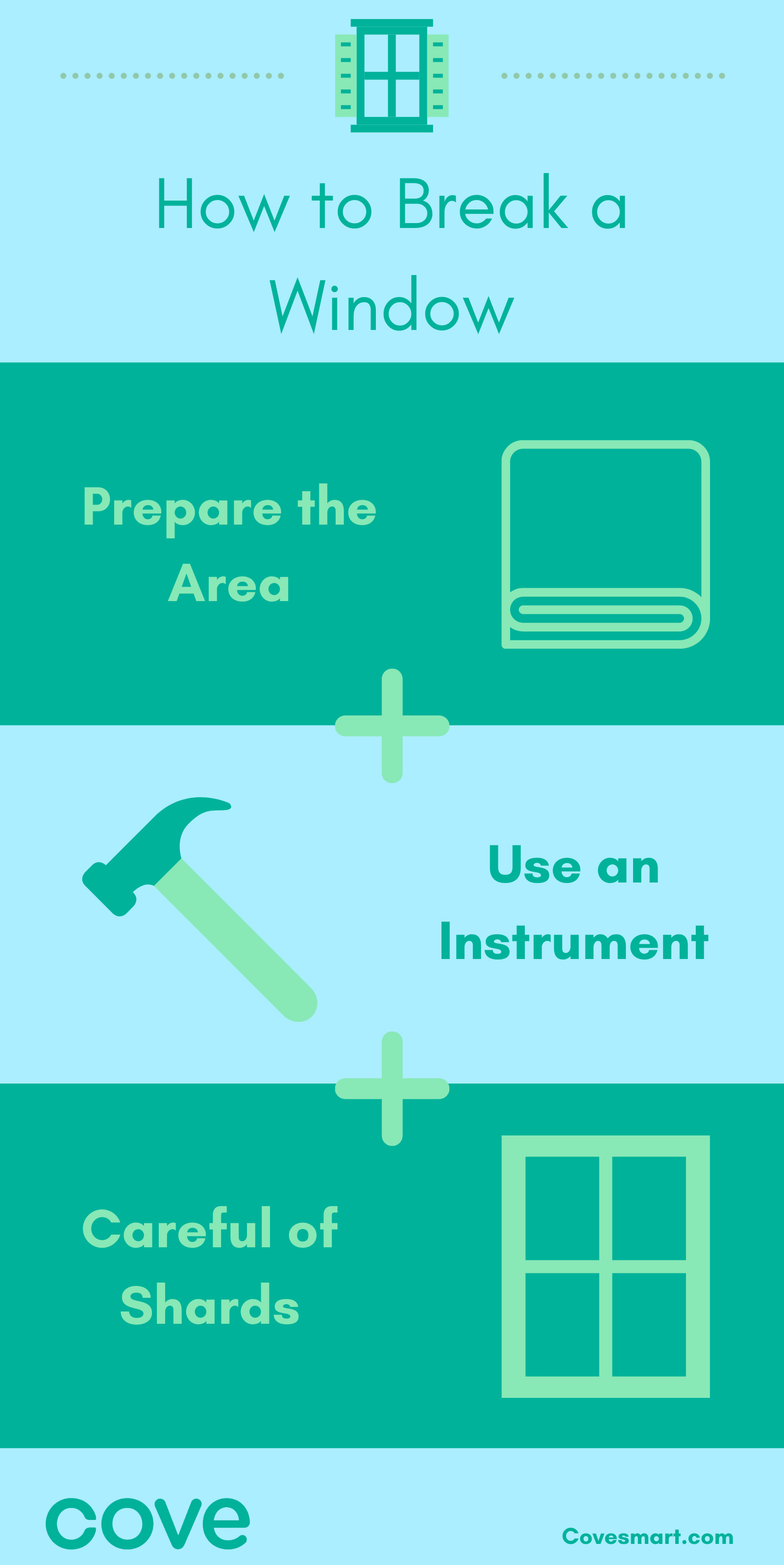 Infographic: How to Break a Window