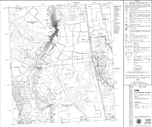 Texas Woodlands Flood Map